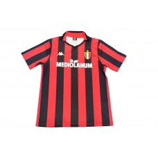 AC Milan 88/89 Home Red&Black Soccer Jersey